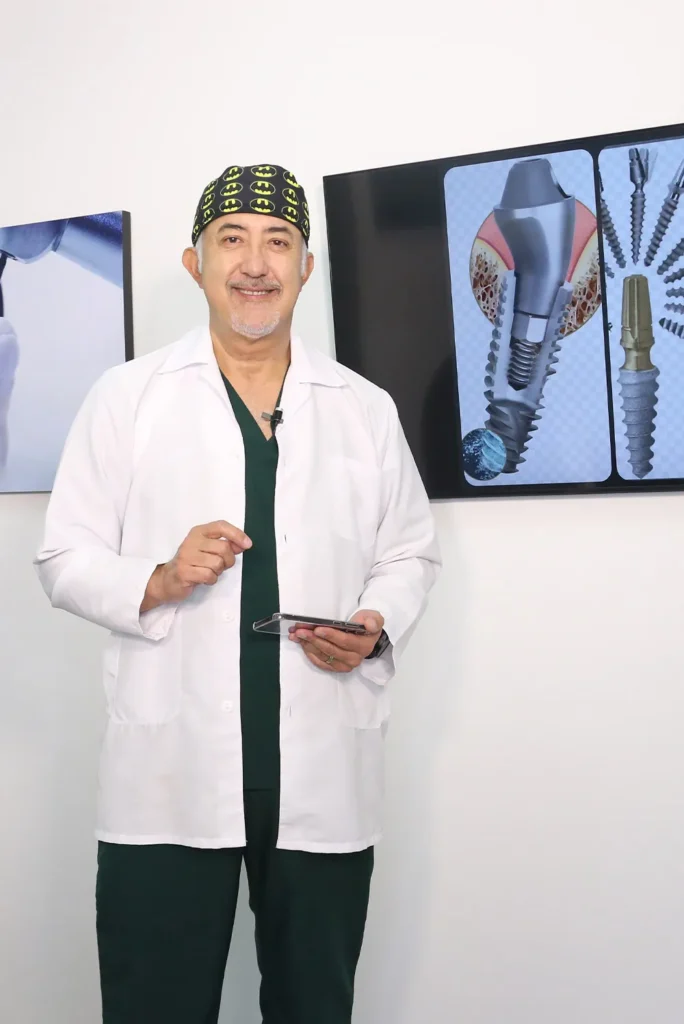 Dr Ivan Lindo Dental Implants expert in Colombia